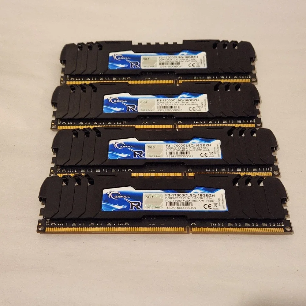 G.Skill Ripjaws Z Series DDR3 4x4 16G Untested*